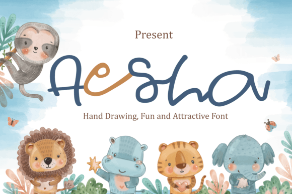 Aesha: The Script Font That Balances Grace with Strength