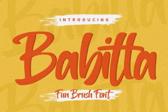 Babitta: A Dynamic Handwritten Font for Digital Branding