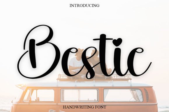 Bestie: A Friendly Handwritten Font for Editorial Design