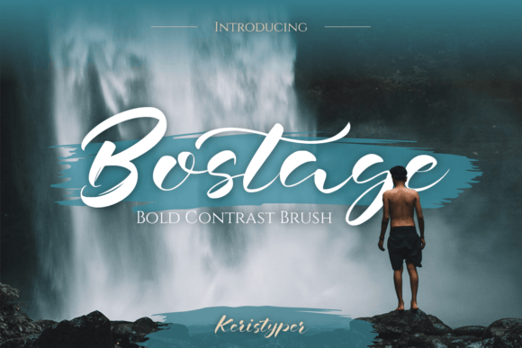 Bostage: The Script Font That Doesn’t Whisper, It Converses
