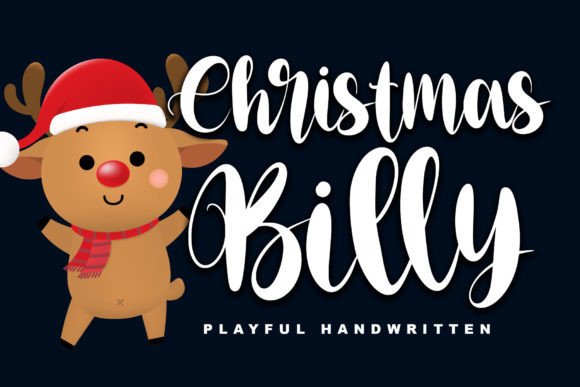 Christmas Billy: A Creative Font for Engaging Digital Campaigns