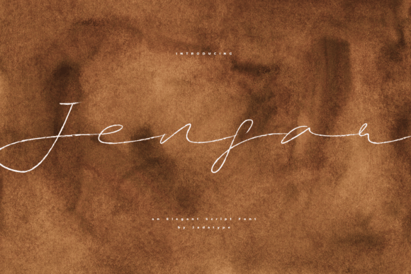Jenfar: The Handwritten Font That Feels Like a Creative Friend