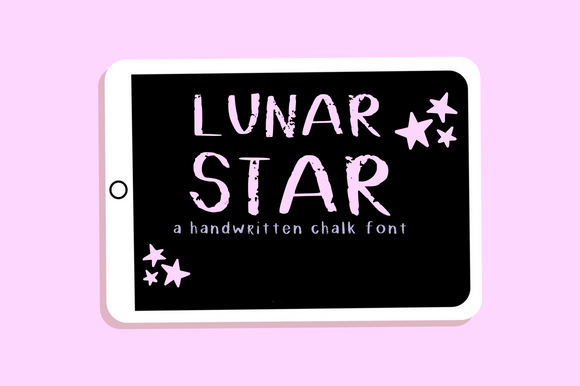 Lunar Star: A Digital Design Font for Brand Personality