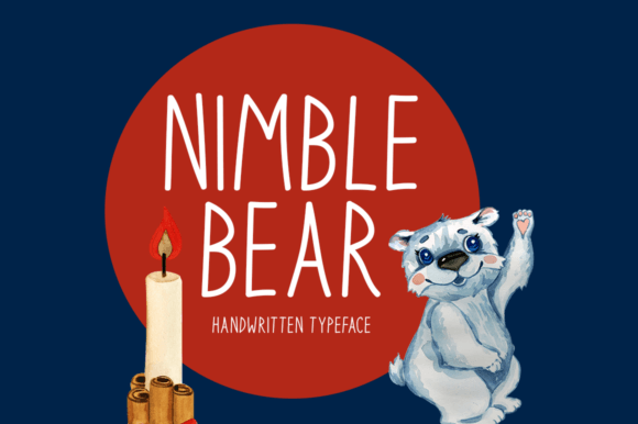Nimble Bear Font: A Handwritten Tool for Modern Marketing