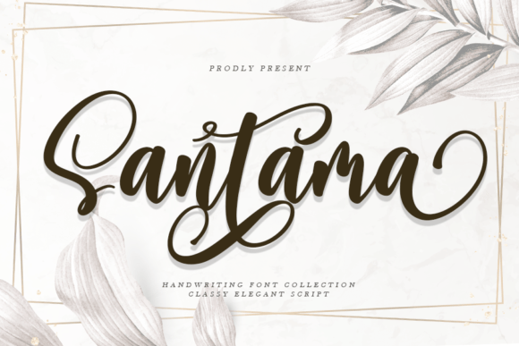 Santama: The Handwritten Font for Campaigns That Want to Connect