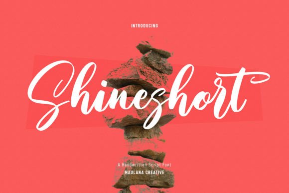 Shineshort: The Handwritten Font That Elevates Your Digital Brand