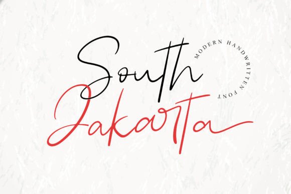 South Jakarta: A Delicate Script Font for Elegant Branding