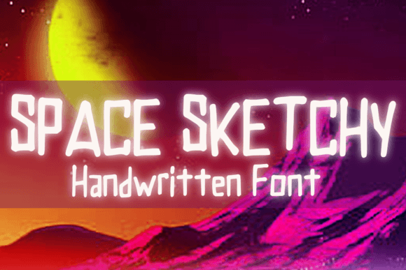 Space Sketchy: A Versatile Campaign Font for Marketers
