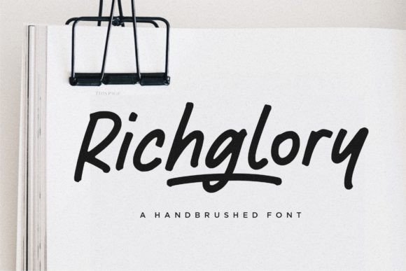 Why Richglory Is a Premium Modern Font for Editorial Mood
