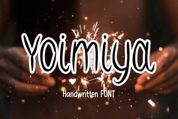 Yoimiya: The Handwritten Font Crafters Love